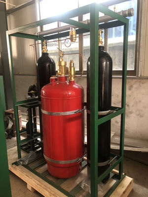 गुणवत्ता  800m2 10s Clean Agent Fire Suppression System Fm200 Fire Extinguisher कारखाना