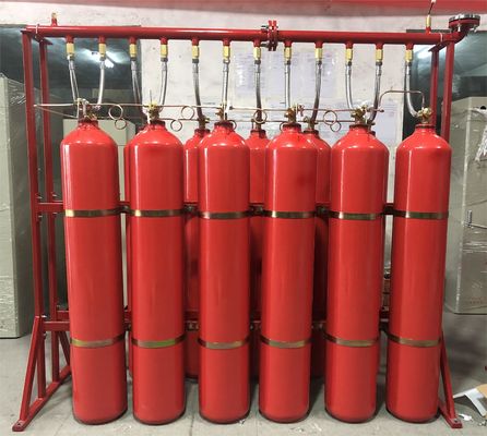 गुणवत्ता  Enclosed Flooding Pipe Network Fixed CO2 Fire Extinguishing System कारखाना