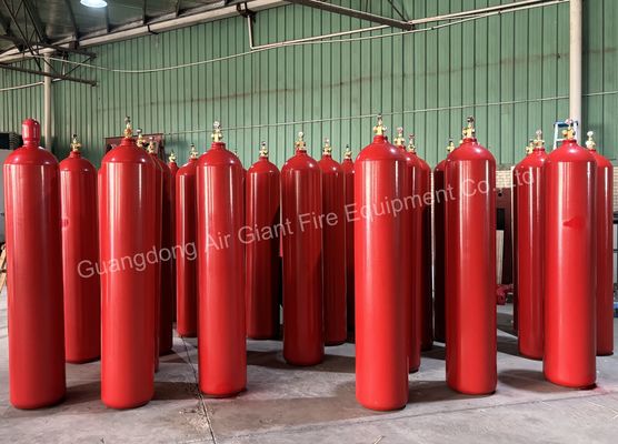 गुणवत्ता  150-300 Bar Inert Gas Fire Suppression System Cylinder Manufacturer कारखाना