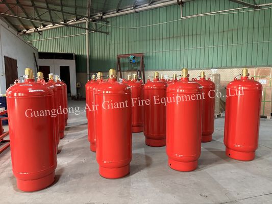 गुणवत्ता  Cylinder For Environment-Friendly FM200 Fire Suppression System Museum कारखाना