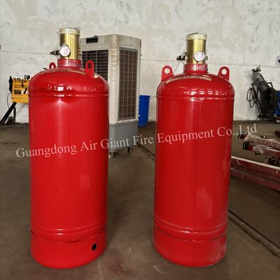 गुणवत्ता  Automatic Novec1230 Fire Extinguishing System Cylinder Without Pollution For Anechoic Chamber कारखाना