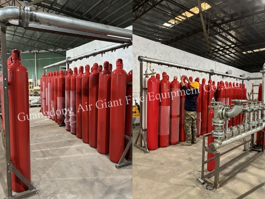 गुणवत्ता  IG55: A Safe And Effective Solution For Fire Protection In Critical Facilities कारखाना