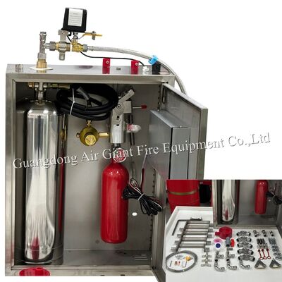 गुणवत्ता  Kitchen Hood Fire Extinguishing System For Grease Ducts कारखाना