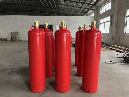 4.2MPa कार्बन स्टील FM200 स्वचालित अग्निशामक यंत्र 120L 150L 180L