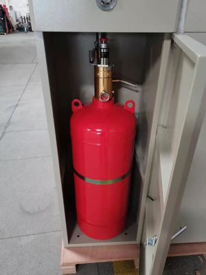 Hfc227ea गैस आग दमन कैबिनेट 40Ltr 70Ltr 90Ltr