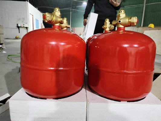 यूपीएस कक्ष के लिए अवशेषों के बिना 1.6Mpa FM200 आग दमन प्रणाली