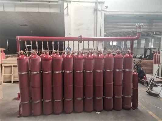 CAL Ig 100 इनर्ट गैस फायर सप्रेशन सिस्टम 20 किग्रा बिना अवशेष के