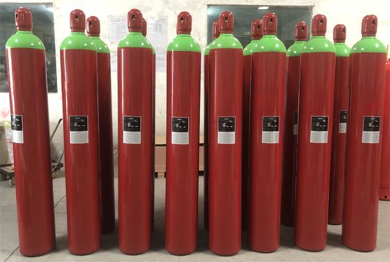 आईजी 541 गैस दमन प्रणाली आर्गोनाइट सिलेंडर 80Ltr 140ltr