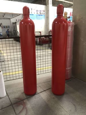 संलग्न बाढ़ Co2 दमन प्रणाली CO2 सिलेंडर 1448 मिमी