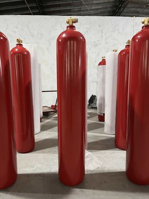 कंप्यूटर रूम में 70Ltr CO2 फायर सप्रेशन सिस्टम CO2 सिलेंडर 42kg
