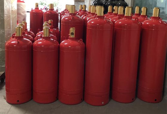 120ltr 150ltr 180ltr FM200 गैस सिस्टम सर्वर रूम आग दमन