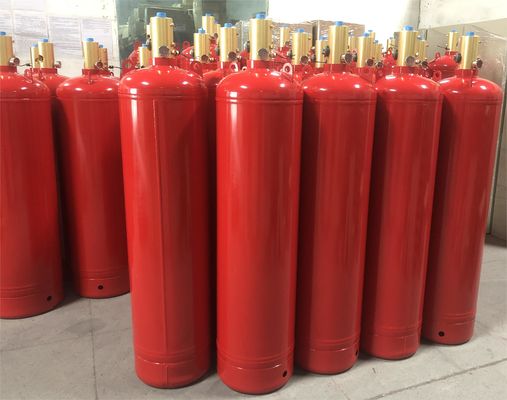 180ltr सर्वर आग बुझाने वाला एफएम 200 सिलेंडर गैर संक्षारक