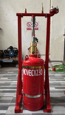 दूरसंचार कक्ष के लिए प्रदूषण रहित अछूता नोवेक 1230 अग्निशमन प्रणाली
