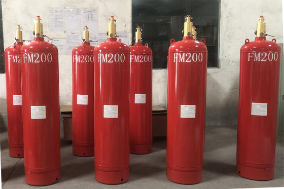 HFC227ea आग दमन प्रणाली एफएम 200 सिलेंडर एनीकोइक चैंबर OEM ओडीएम में