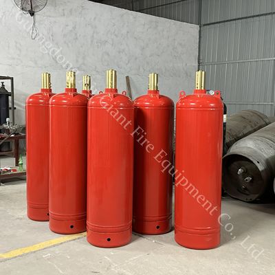 संग्रहालय के लिए प्रदूषण रहित स्वचालित PERFLUORO अग्निशमन प्रणाली के लिए Cafss सिलेंडर