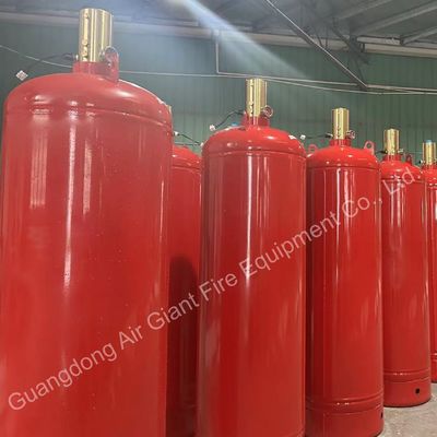 डाटा सेंटर के लिए अवशेष रहित स्वचालित PERFLUORO अग्निशमन प्रणाली के लिए सिलेंडर