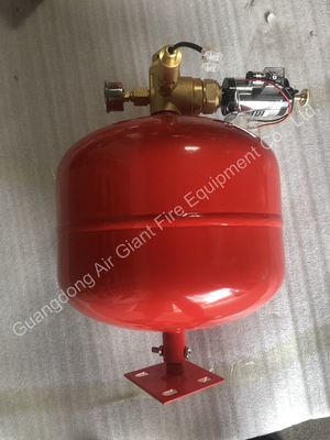 16L HFC227ea कंप्यूटर कक्ष के लिए अवशेष रहित अग्निशमन प्रणाली