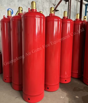HFC227ea प्रदूषण रहित अग्निशमन प्रणाली अनुकूलित सिलेंडर