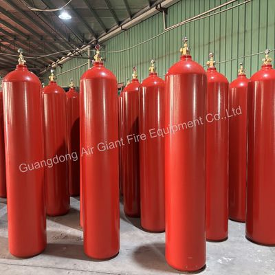 150-300 बार निष्क्रिय गैस अर्गोनाइट IG100 अग्निशमन प्रणाली