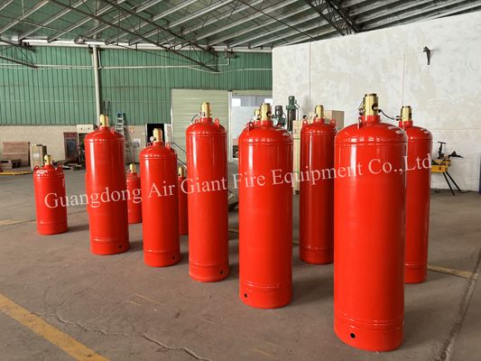 स्वचालित FK 5-1-12 अग्निशमन प्रणाली कंप्यूटर कक्ष के लिए प्रदूषण रहित सिलेंडर