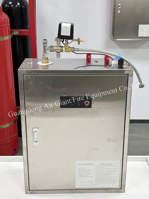 रेस्तरां में आग से सुरक्षा के लिए रसोई के लिए अग्नि शमन एजेंट प्रणाली