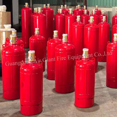 FM200 लो ODP क्लीन एजेंट फायर सप्रेशन सिस्टम का सिलेंडर